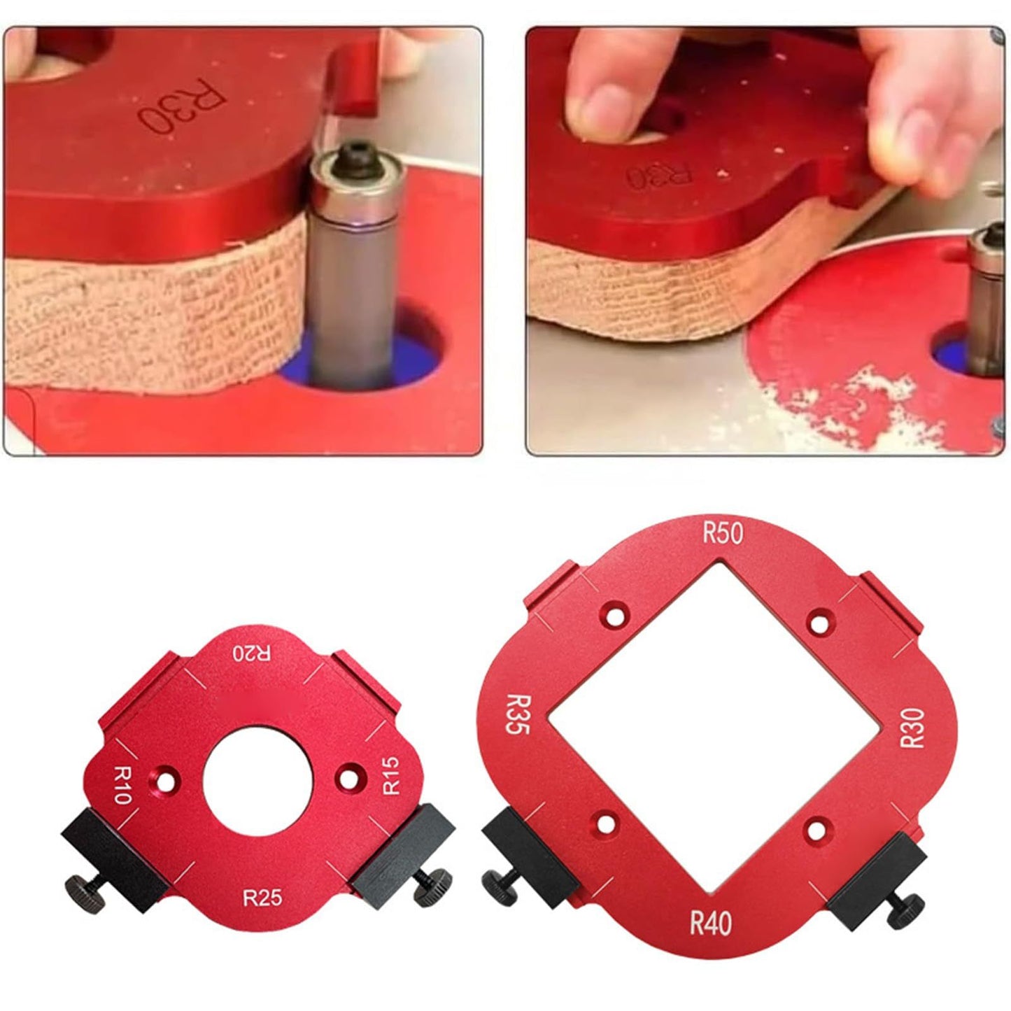 2-piece Woodworking Fillet Positioning Mold